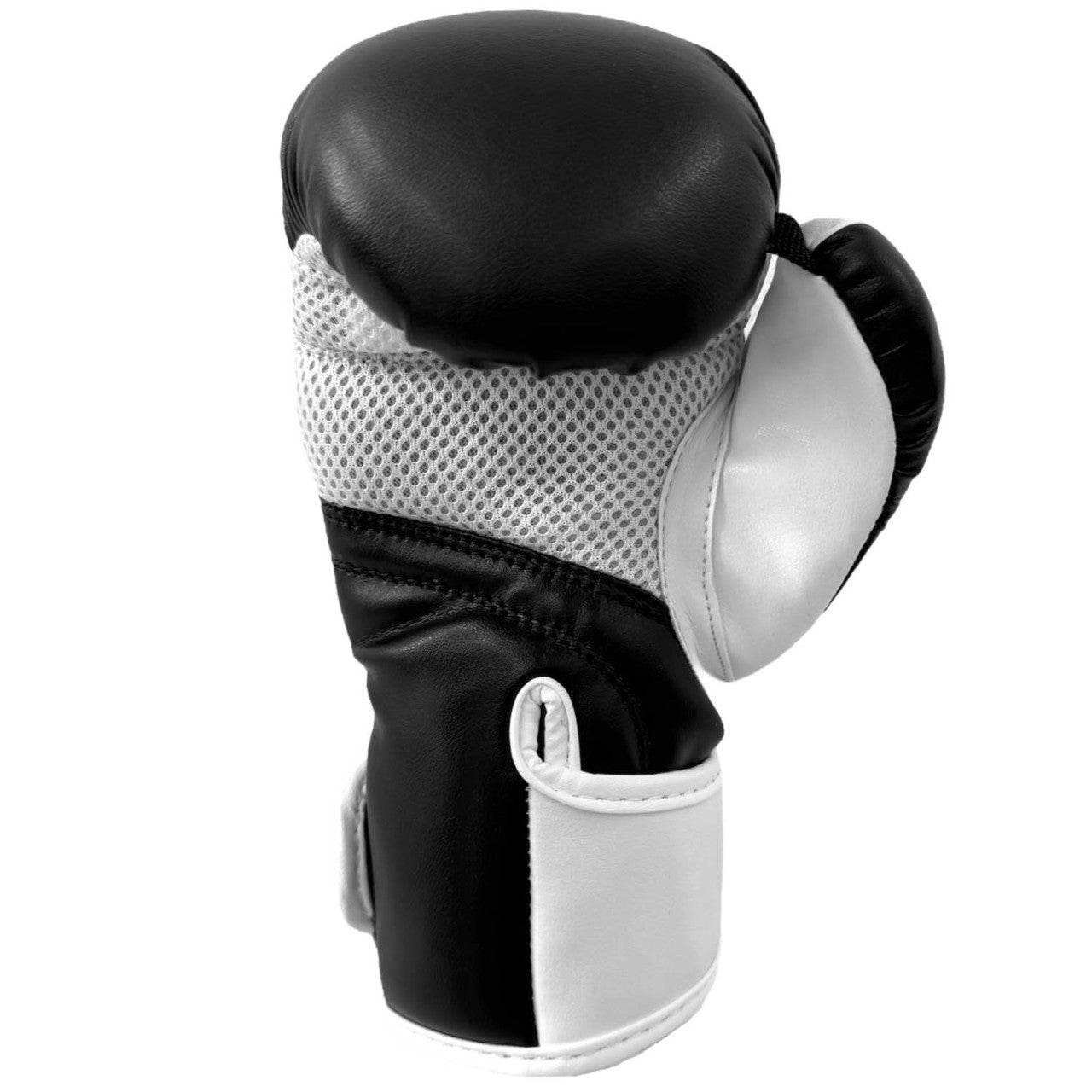 Gants de boxe PX Kids Glove Noir-Blanc 2-8 Oz - Gants d'entraînement rembourrés