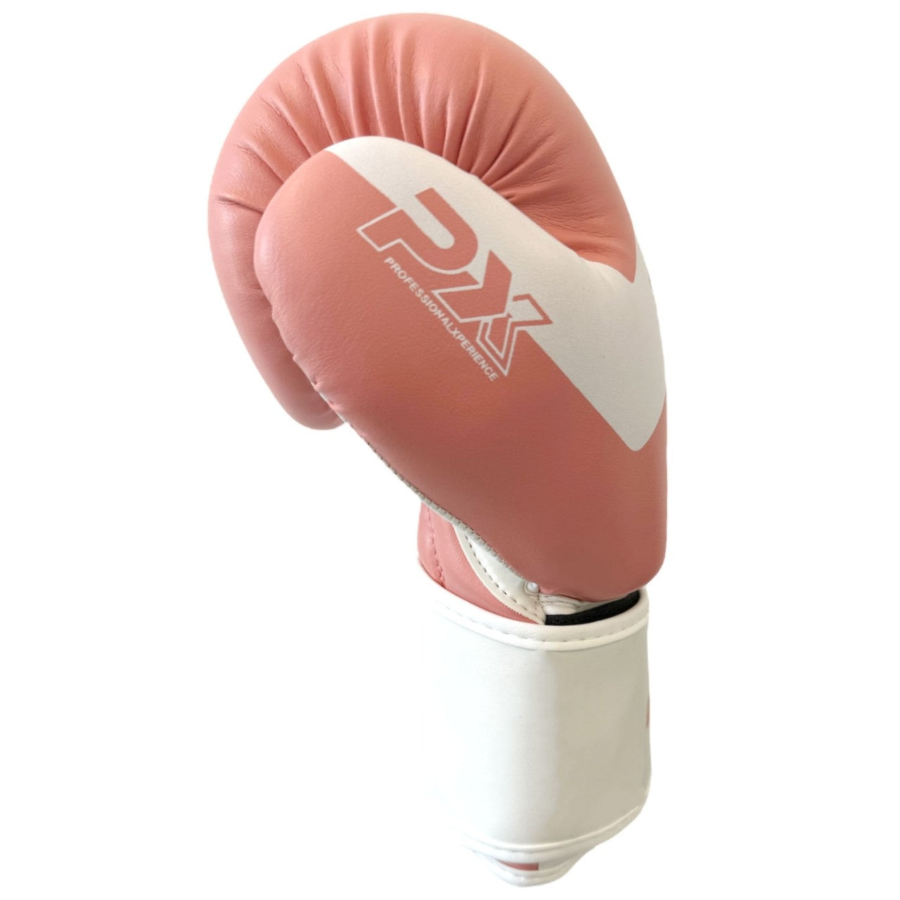 Gants de boxe PX Kids Glove rose-blanc 2-8 oz - Gants d'entraînement rembourrés