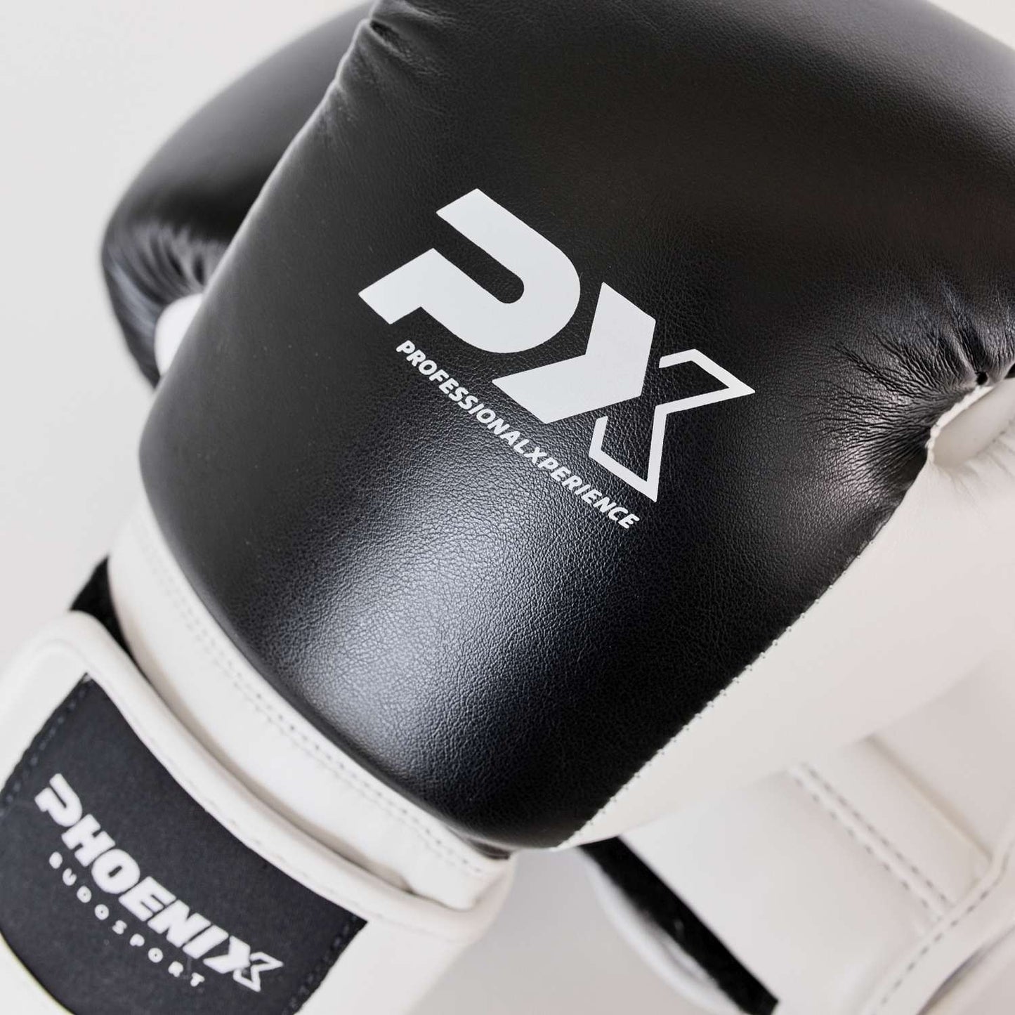 PX Kinder Boxhandschuhe schwarz-weiß - Kids Glove 4 bis 8 oz