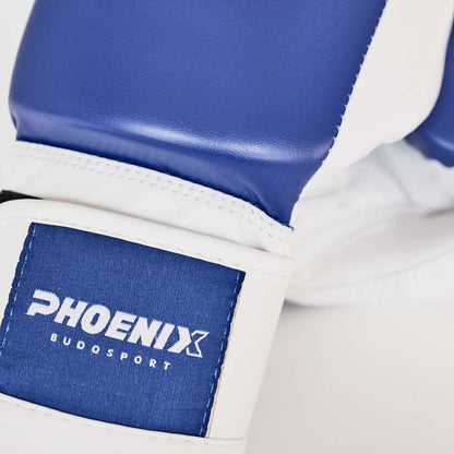 PX Kinder Boxhandschuhe blau-weiß - Kids Glove 4 bis 8 oz