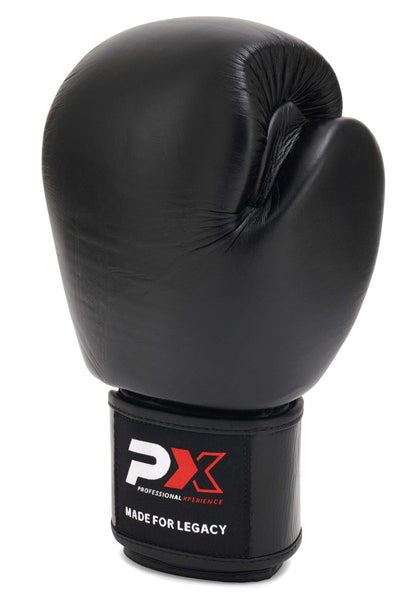 Gants de boxe PX LEGACY, cuir, 235-473 g – Gants d'entraînement rembourrés