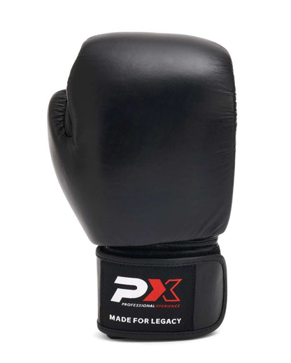 Gants de boxe PX LEGACY, cuir, 235-473 g – Gants d'entraînement rembourrés