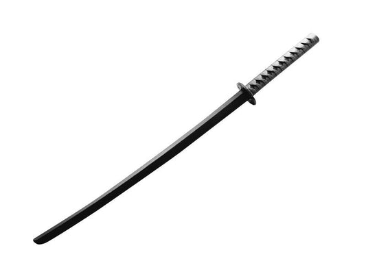 Bokken-Katana noir en plastique TPR arme d'entraînement de 100 cm en plastique