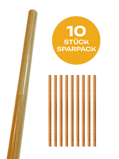 Lot de 10 bâtons d'escrime en rotin léger 65 cm - Bâton Arnis Kali d'entraînement aux armes