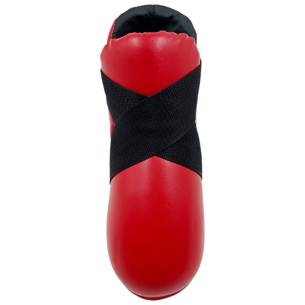 Protège-pieds PX en cuir synthétique bleu - Protections pour karaté, taekwondo, kickboxing - Arts martiaux