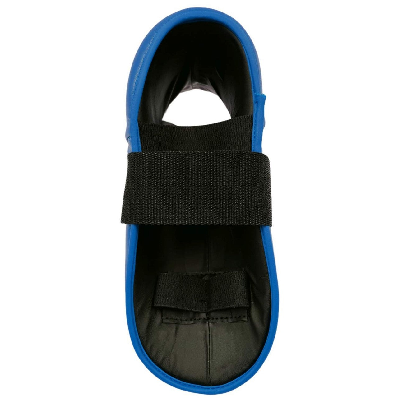 Protège-pieds PX en cuir synthétique bleu - Protections pour karaté, taekwondo, kickboxing - Arts martiaux