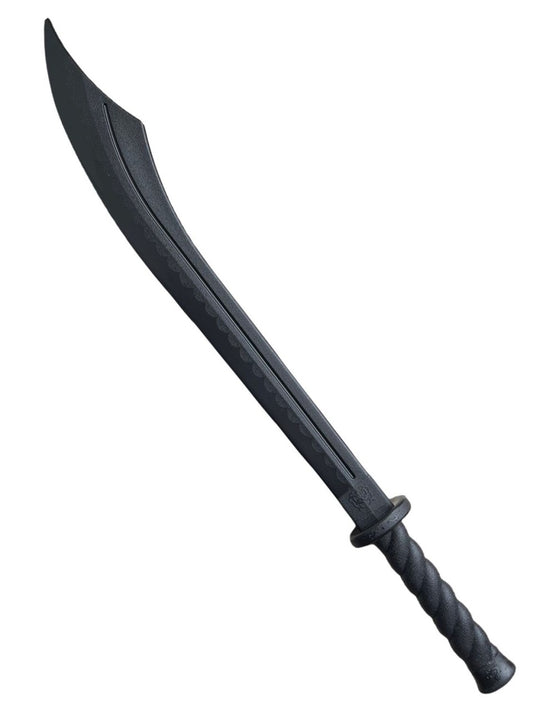 Sabre de Kung Fu (DAO) en plastique TPR noir environ 85 cm