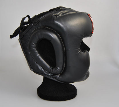 Casque Twins Skintex noir - Protections pour karaté, taekwondo, kickboxing - Arts martiaux