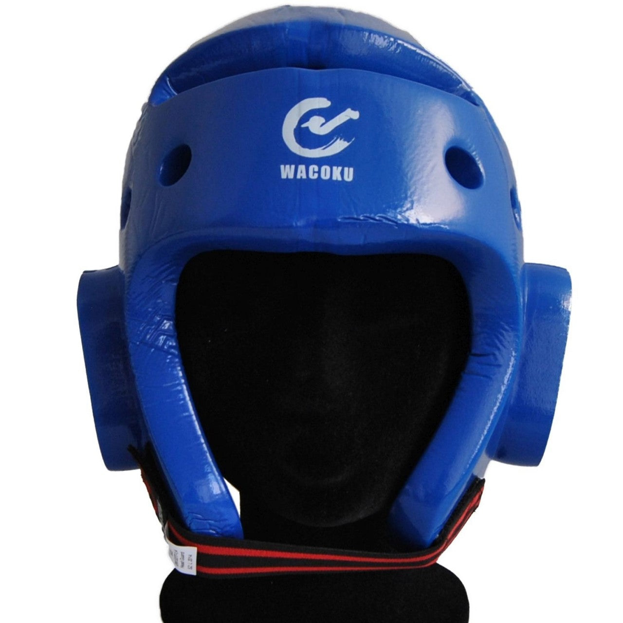 Casque de protection WACOKU Taekwondo WTF bleu rouge - Karaté, Taekwondo, Kickboxing - Protections pour arts martiaux