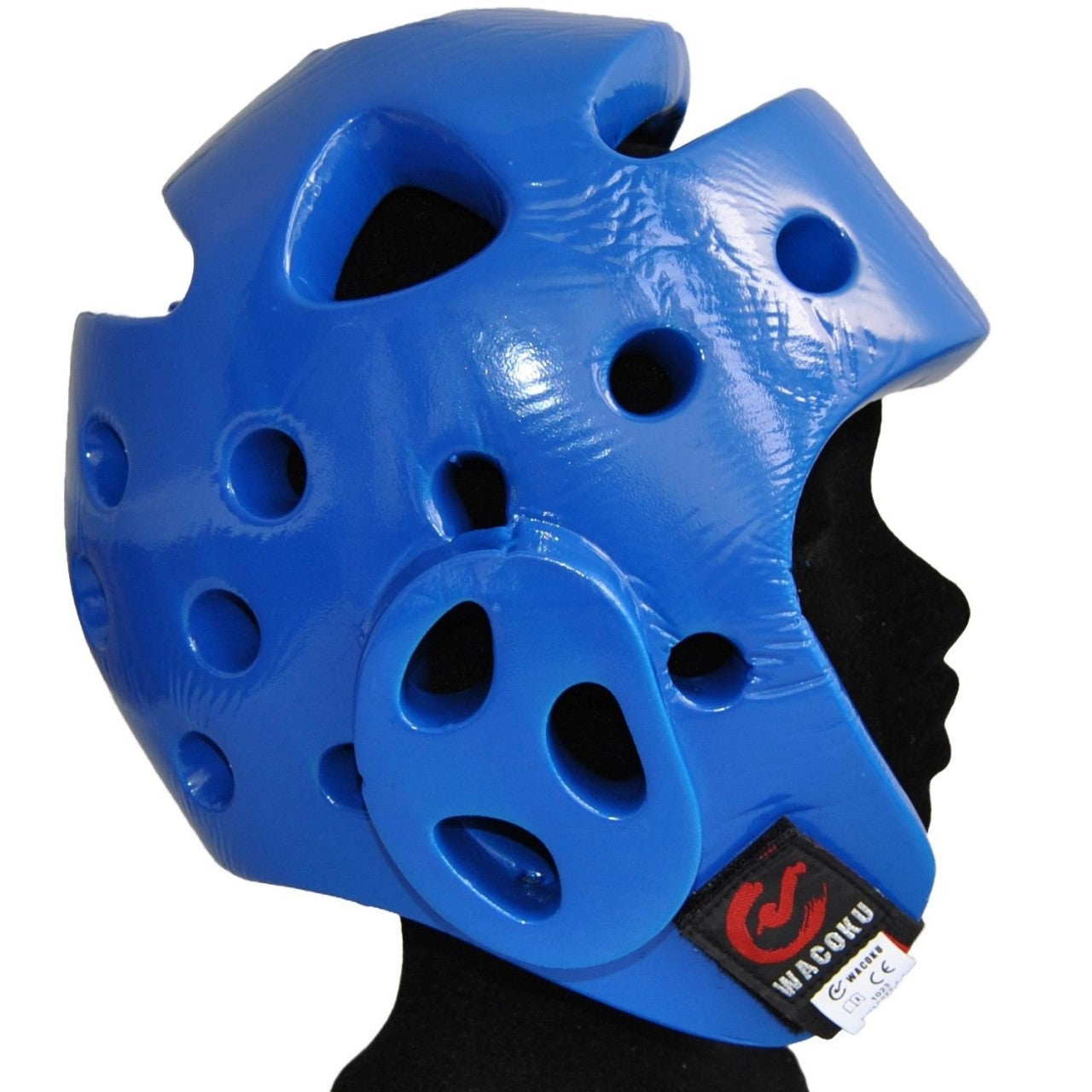 Casque de protection WACOKU Taekwondo WTF bleu rouge - Karaté, Taekwondo, Kickboxing - Protections pour arts martiaux