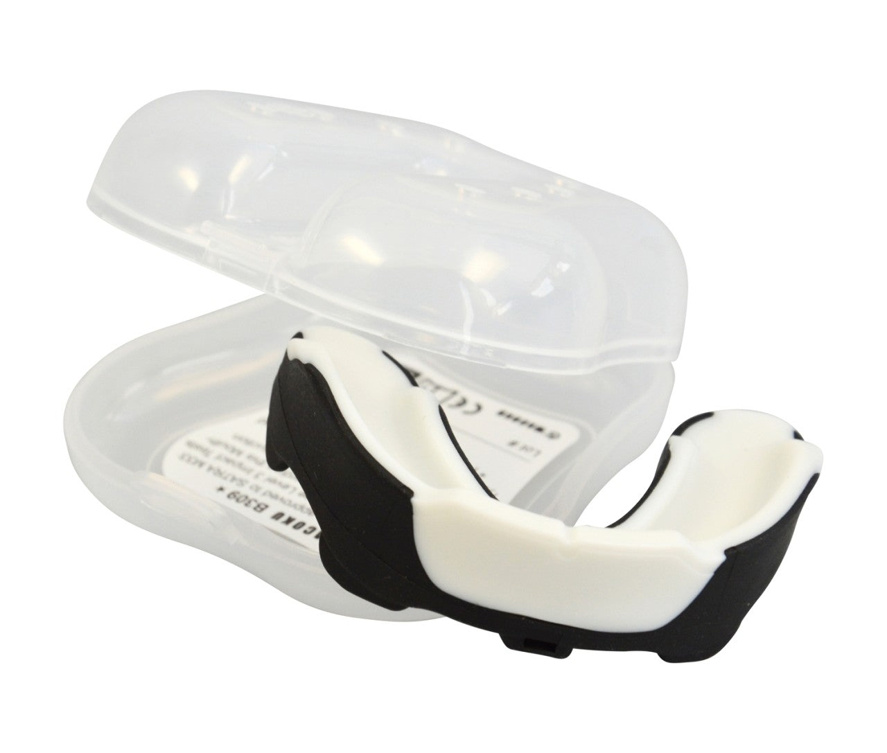 Protège-dents ERGO SIRIUS noir-gris avec boîte, arme d'entraînement SR en plastique