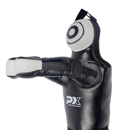 Mannequin de lutte PX 180 cm 46 kg - Mannequin de lancer en vinyle - peut être utilisé comme sac de frappe