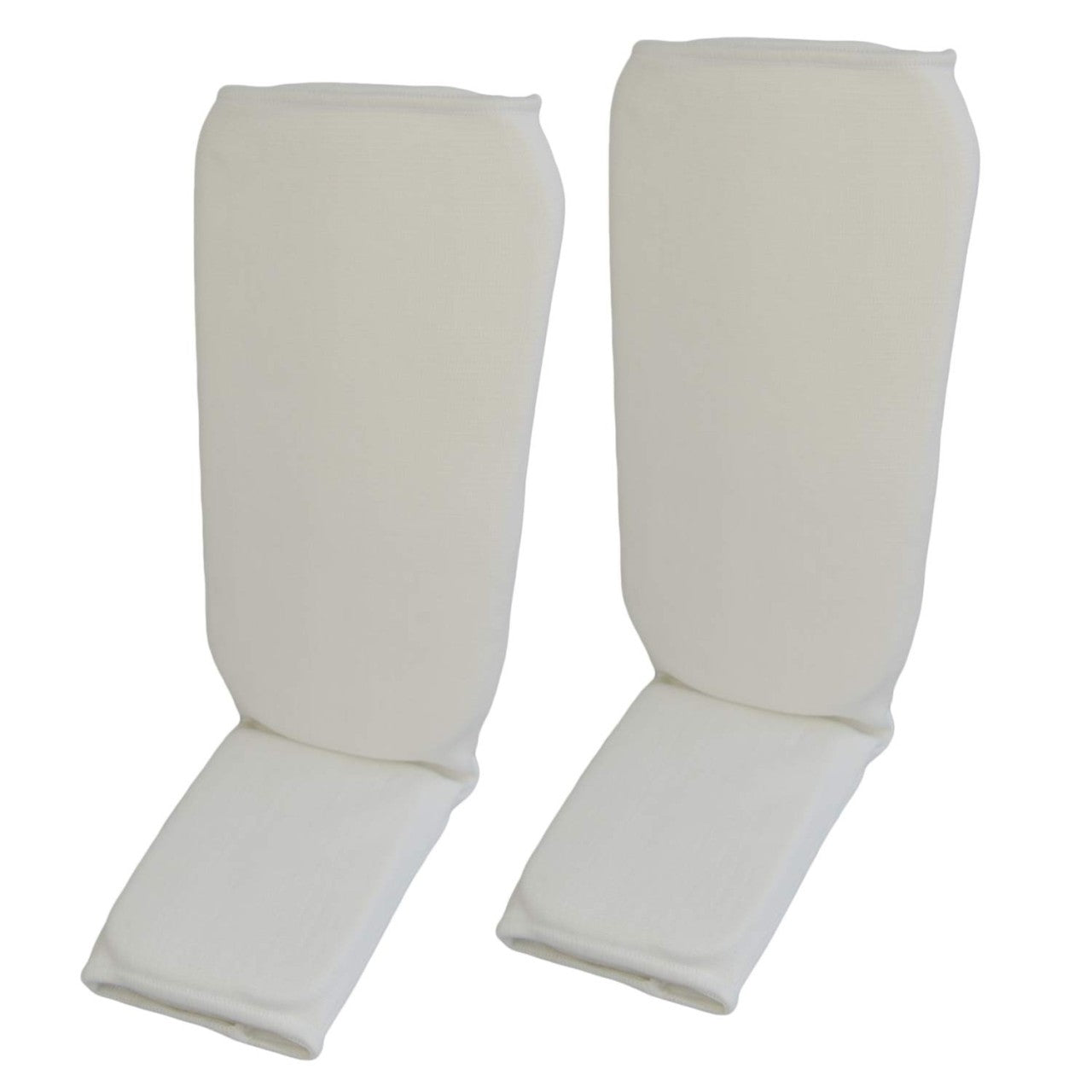 Protège-tibias en tissu noir - Karaté, Taekwondo, Kickboxing - Protections pour arts martiaux