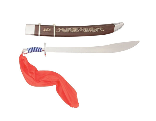 Sabre de Kung Fu (DAO) en métal environ 98 cm