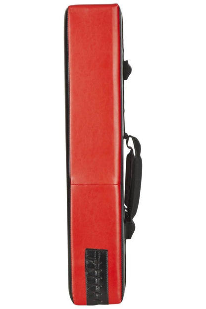 PX Strike Pad - Avec 4 poignées - 75 x 35 x 15 cm - Cuir synthétique rouge-noir - Coussin léger et robuste