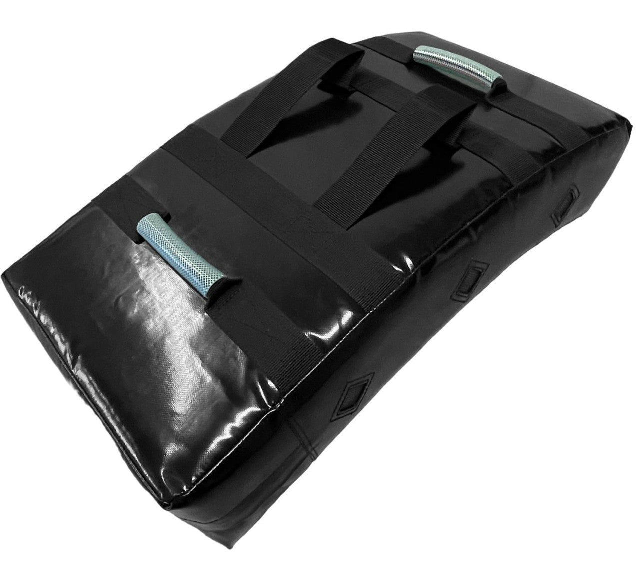 Tapis de frappe incurvé PX Pro - Avec 4 poignées - 75 x 35 x 18 cm - Cuir synthétique noir