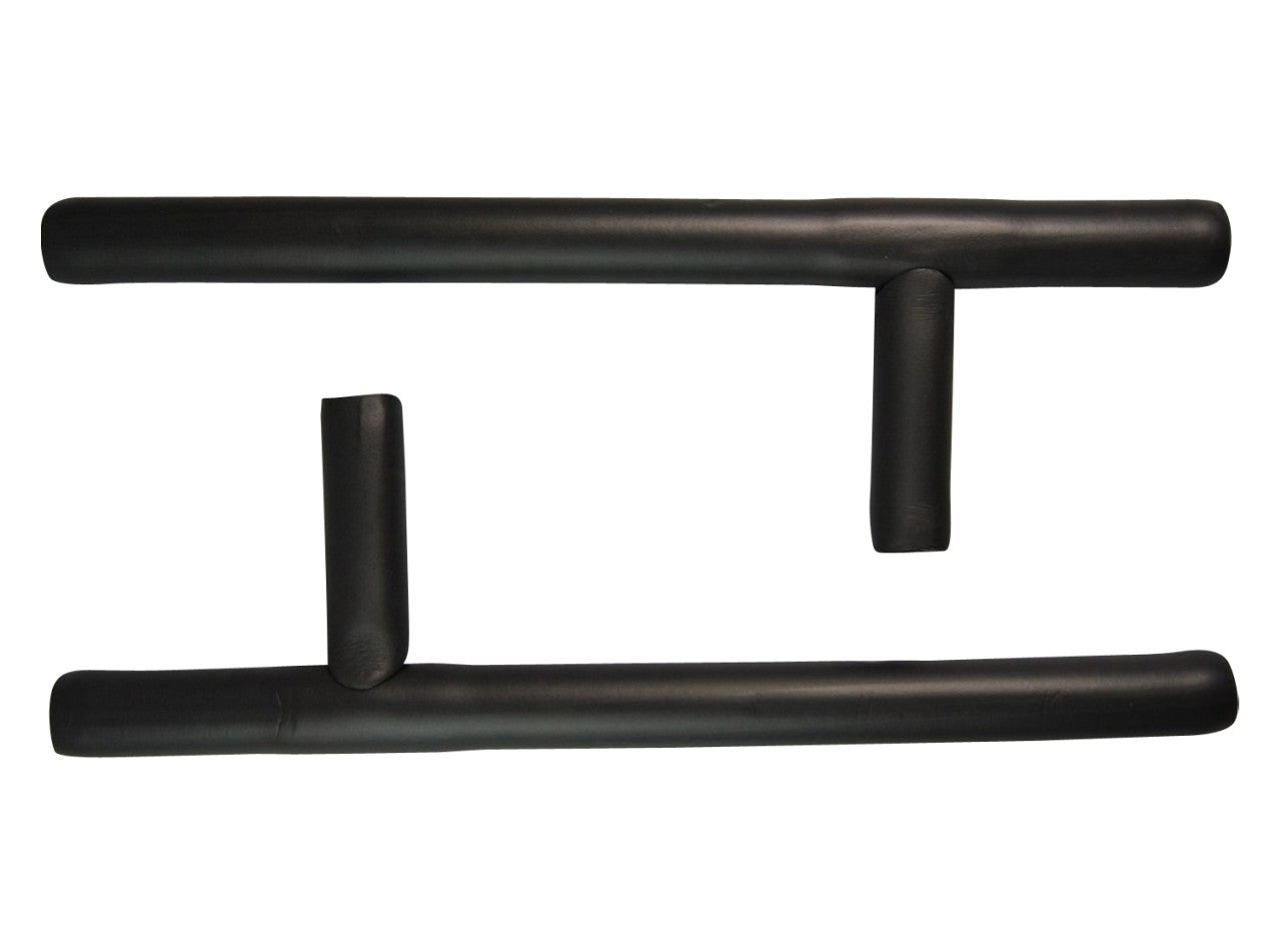 Tonfa de sécurité en mousse (paire) environ 50 cm noir