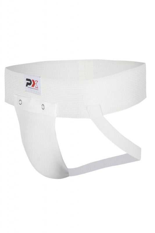 Coquille blanche en tissu - Karaté, Taekwondo, Kickboxing - Protections pour arts martiaux