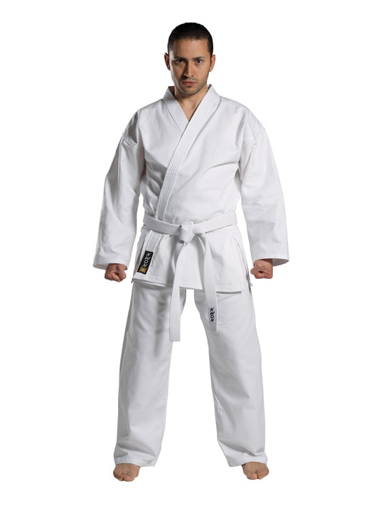 Uniforme de karaté traditionnel KWON (R) - blanc 8 oz - Ceinture incluse