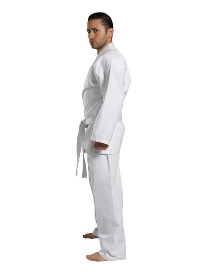 Uniforme de karaté traditionnel KWON (R) - blanc 8 oz - Ceinture incluse