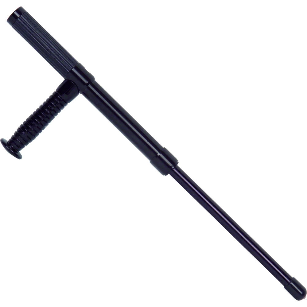 Tonfa télescopique de sécurité, manche amovible, 53 cm noir