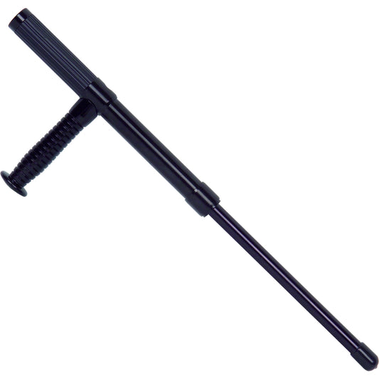 Tonfa télescopique de sécurité, manche amovible, 53 cm noir