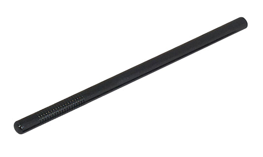 Bâton de police Arnis en bois dur noir (490 g) avec manche nervuré