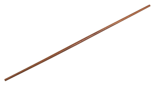 Bo rouge en chêne japonais, 182 cm, 25 mm de diamètre