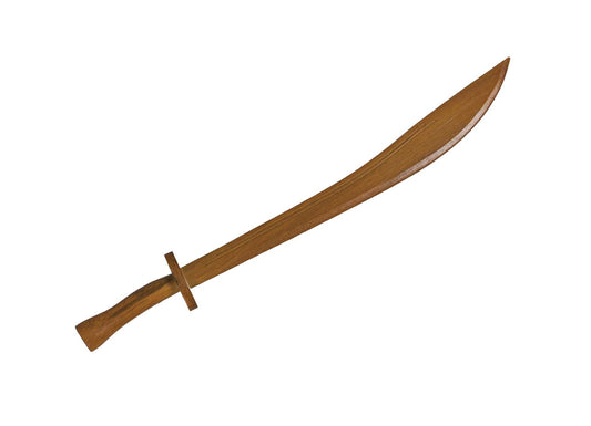 Sabre de Tai Chi en chêne rouge avec rainure de sang, 83 cm, avec garde-main