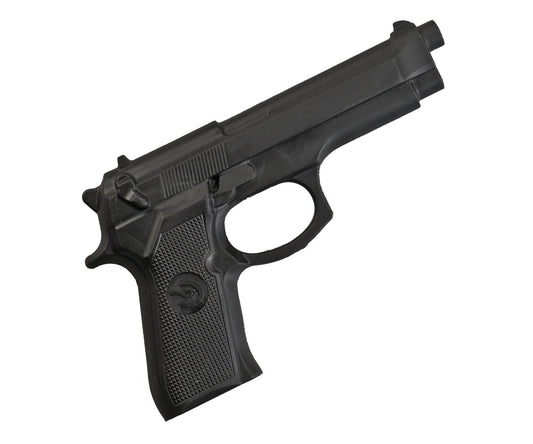 Pistolet d'entraînement réaliste en caoutchouc SV noir 22 cm