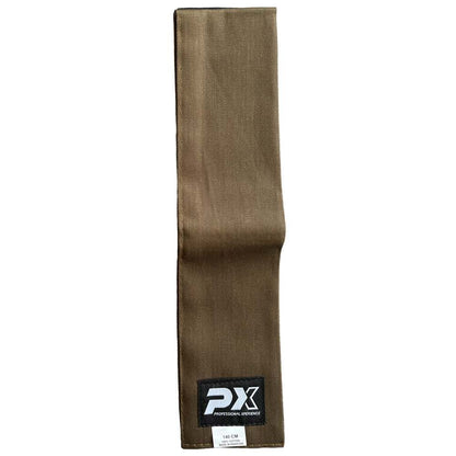 Ceinture Kung Fu - Coton marron - 300 cm, largeur 10 cm - Ceinture WuShu