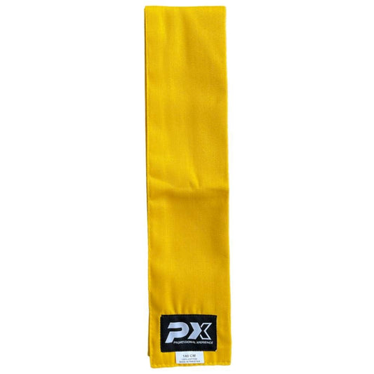 Ceinture de Kung Fu pour enfant - Coton jaune - 140 cm, largeur 8 cm - Ceinture WuShu