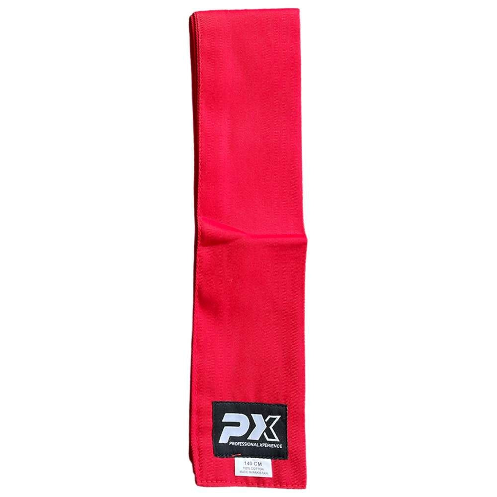 Ceinture de Kung Fu pour enfant - Coton rouge - 140 cm, largeur 8 cm - Ceinture WuShu