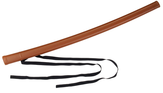 Fourreau d'épée marron 80 cm pour Bokken avec sangle de ceinture, fourreau Bokken Saya