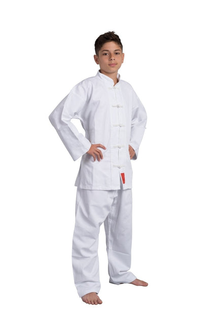 Kung Fu Anzug Essential Shaolin weiß
