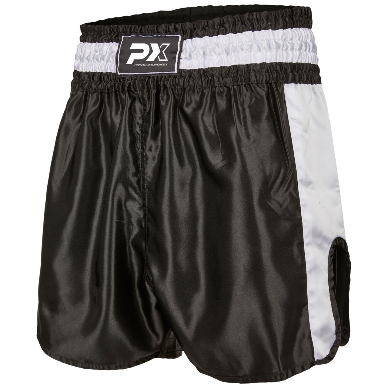Short thaïlandais PX, « Contender » noir et blanc