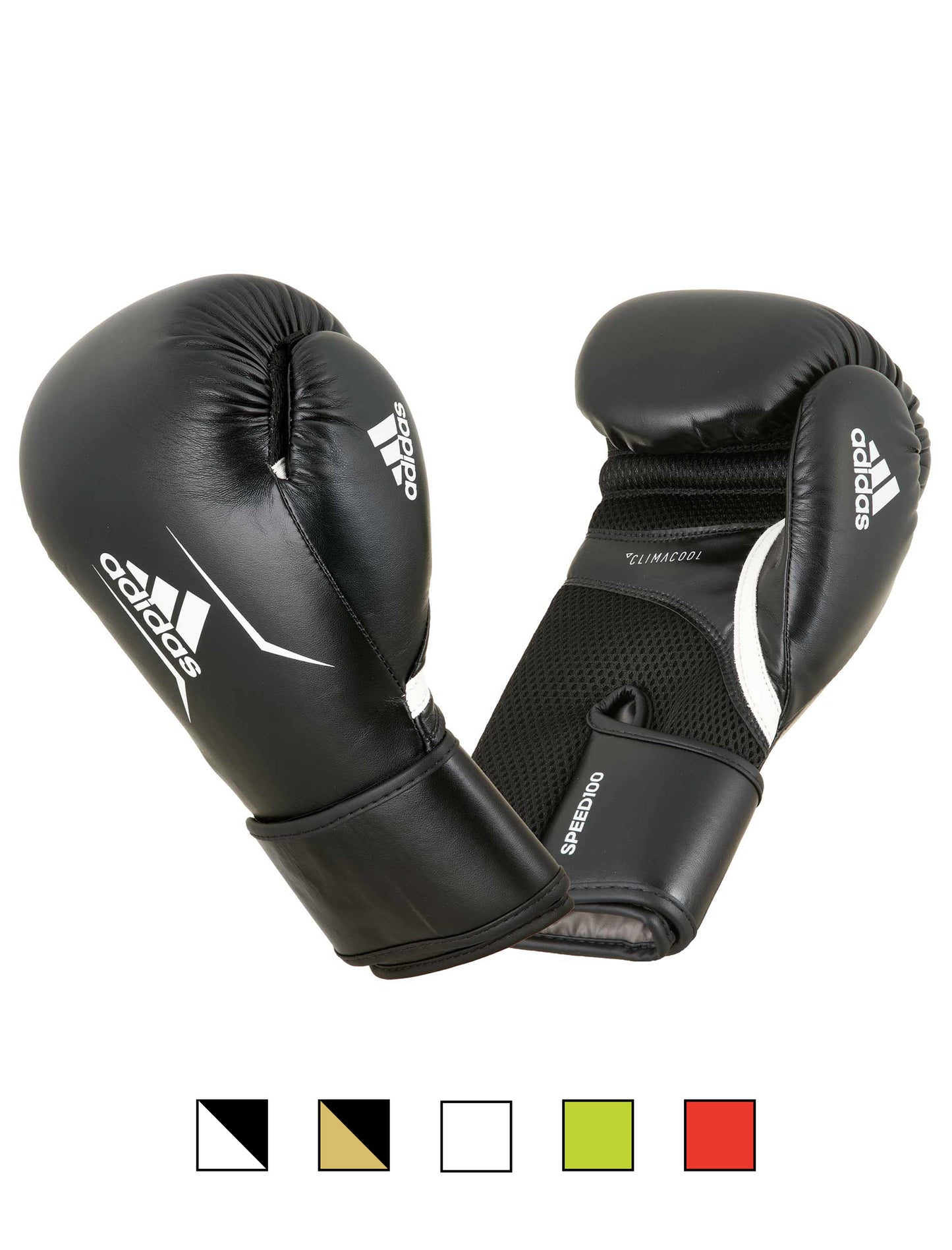 Gants de boxe adidas Speed ​​100, ADISBG100 noir-blanc