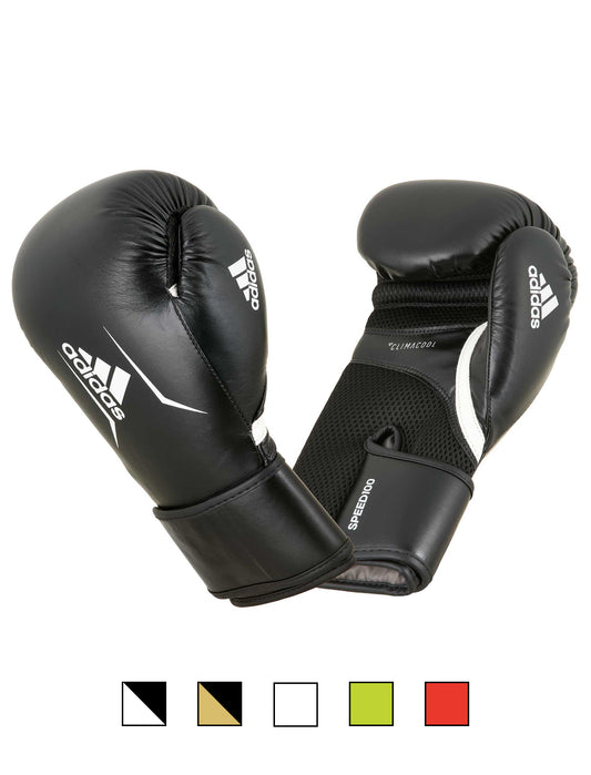 Gants de boxe adidas Speed ​​100, ADISBG100 noir-blanc
