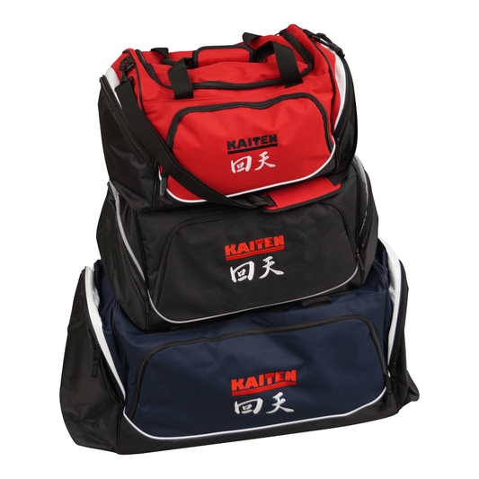 Sac de sport Kaiten Karate, petit format (30 litres), avec bandoulière (rouge, bleu marine, bleu roi, noir)