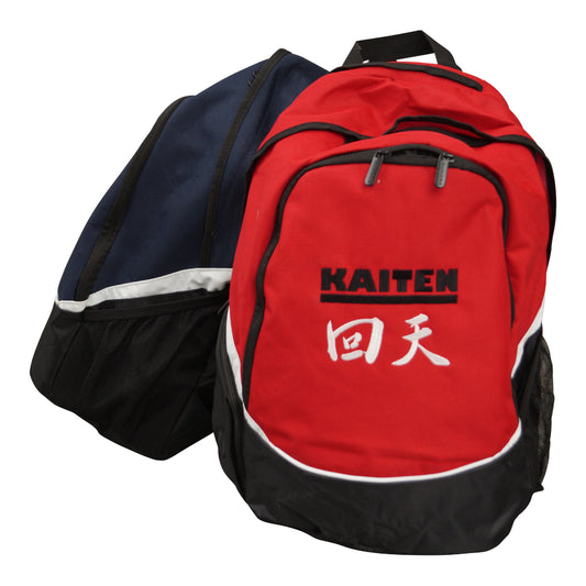 Sac à dos de karaté Kaiten - 17 litres - avec compartiments séparés (rouge, bleu marine, bleu roi, noir)