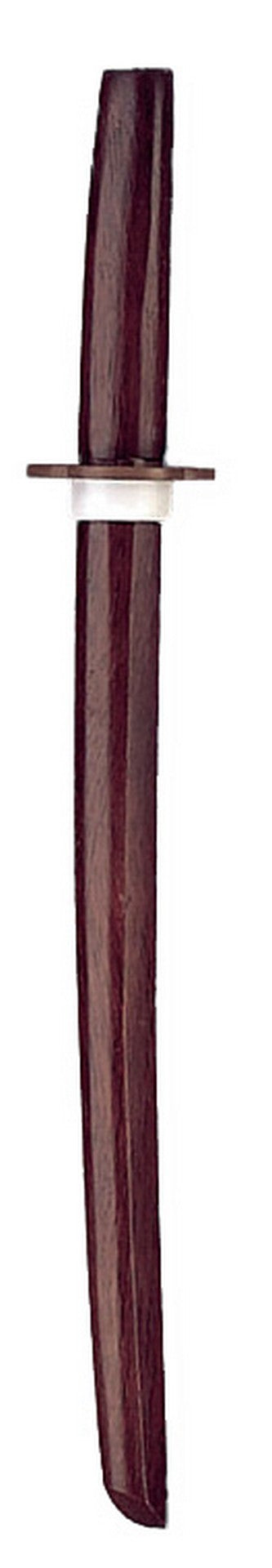 KWON (R) Épée courte de samouraï en bois de chêne rouge de 56 cm avec tsuba
