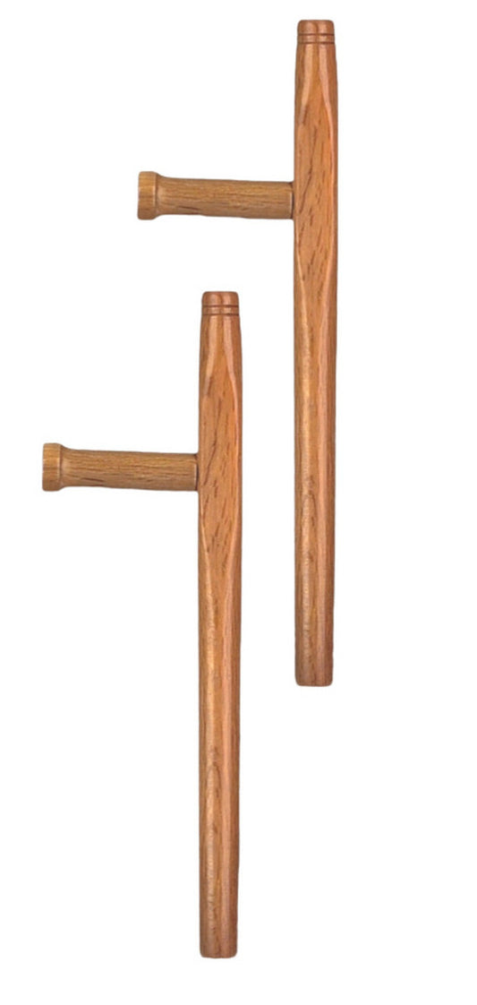 KWON (R) Tonfa Okinawa naturel (paire) 50 cm