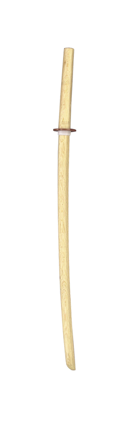 KWON (R) Bokken hêtre blanc 101 cm avec Tsuba