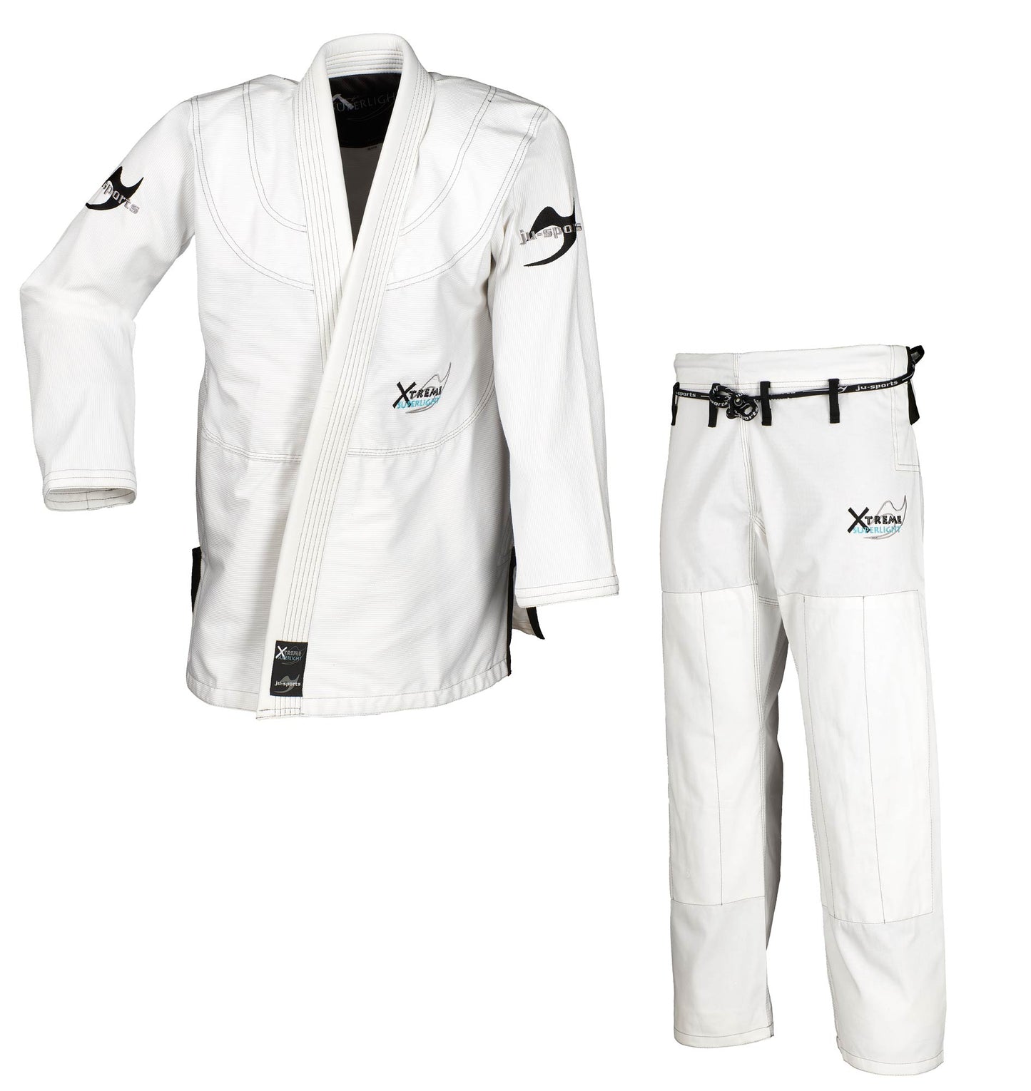 Combinaison de JJB Xtreme Superlight C19 blanche pour jiu-jitsu brésilien