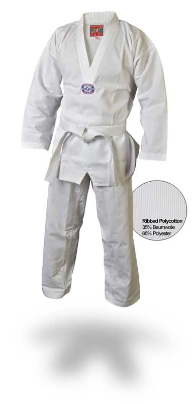 Combinaison de Taekwondo Chagi blanche avec veste