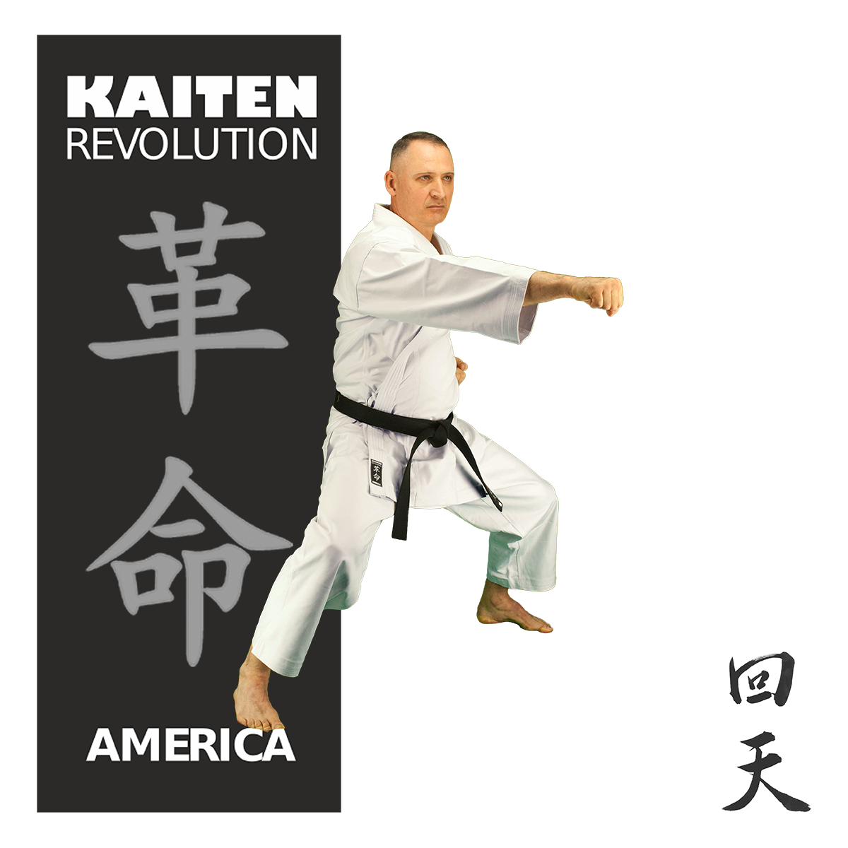 KAITEN Karate Suit America REGULAR - Karaté Gi blanc 14 oz coton - Pantalon avec cordon de serrage