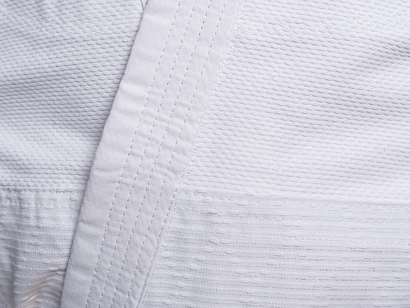 Tenue d'Aïkido Basix - blanche - 380 g - Ensemble kimono d'Aïkido - Veste d'Aïkido, pantalon d'Aïkido, ceinture d'Aïkido - Tenue débutant