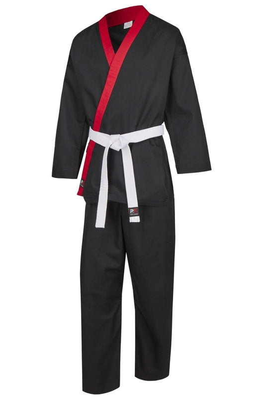 Tenue de karaté PX CHALLENGE rouge-noir Karategi