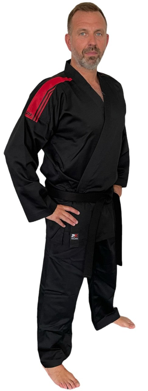 Combinaison de karaté PX CHALLENGE SR noire