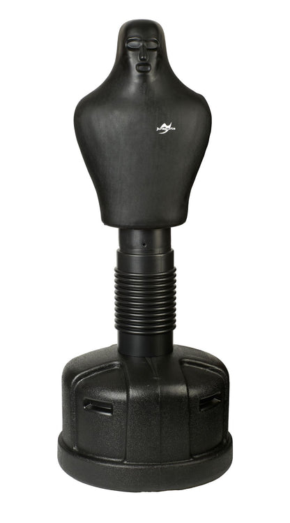 Standboxsack Dummy schwarz, höhenverstellbar bis 178 cm, Punching Man mit Standfuß